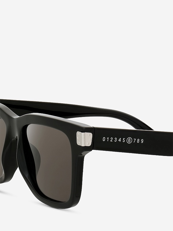 Солнцезащитные очки MM6 Lunettes 15 Y7Z Noir - 3