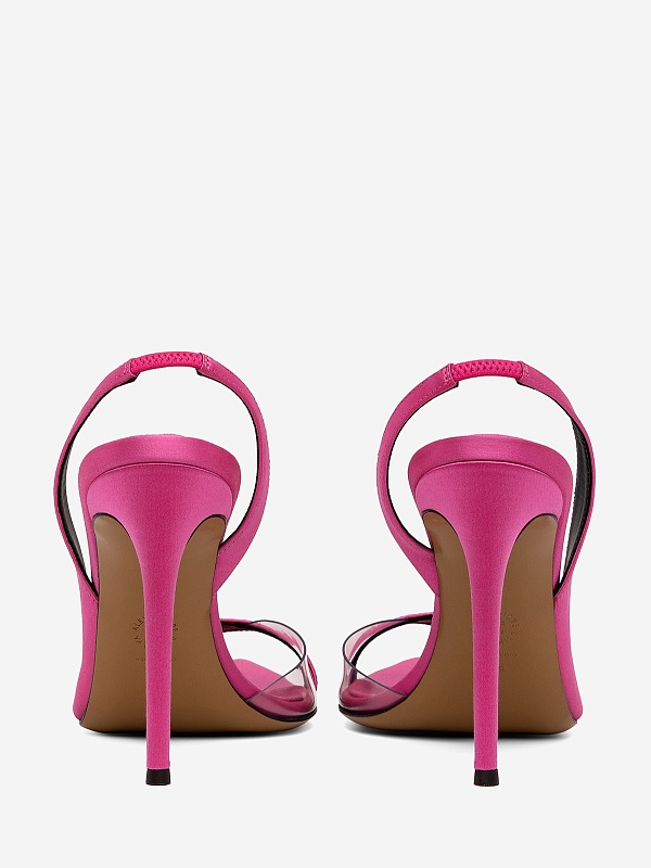 Босоножки (каблук) жен Alexandre Vauthier AVE4000-004 TRANSP/FUCHSIA - 5