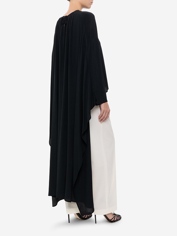 Блуза жен Erika Cavallini P3WT01 Y69-0 nero - 3