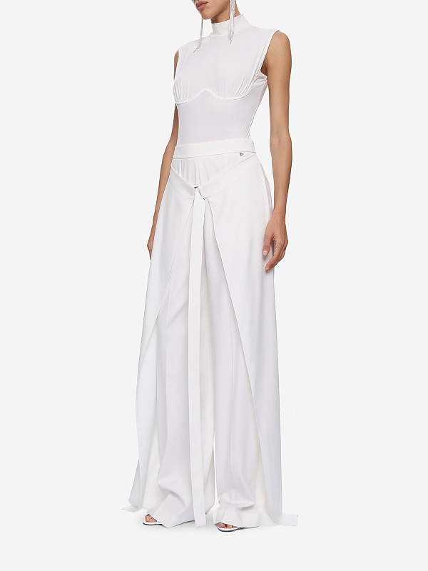 Брюки жен Nissa P16359 WHITE - 1