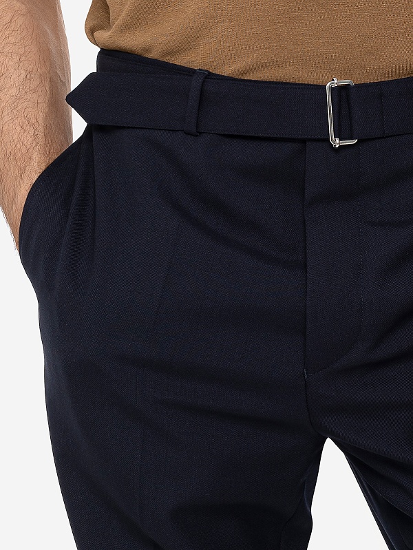 Брюки муж Officine Generale W24MTLG464 DARK NAVY - 5
