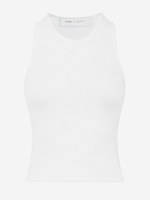 Топ жен 7 For All Mankind JSCL546AWH WHITE - 0