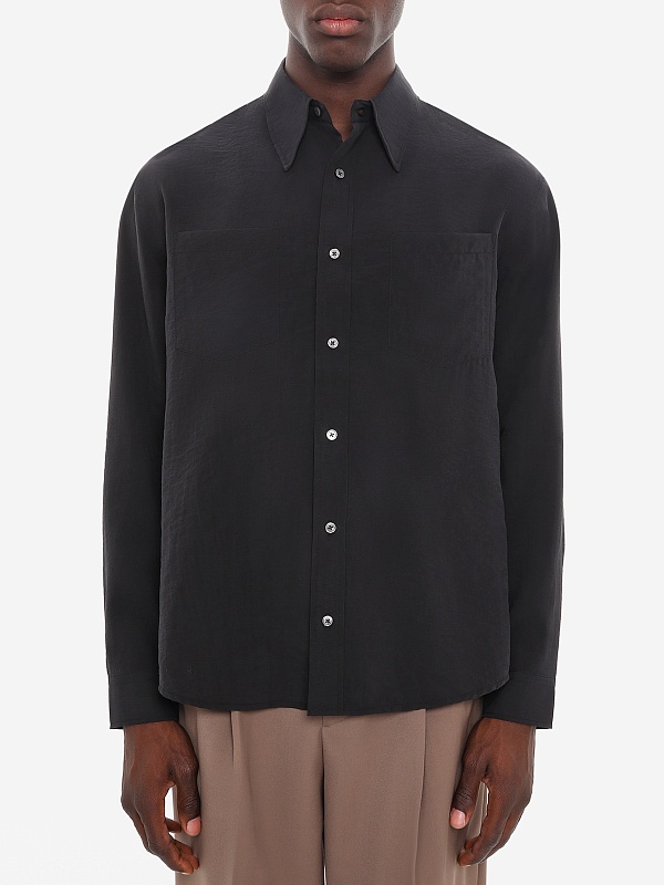 Рубашка муж Tonywack BF12SH102 BLACK - 3