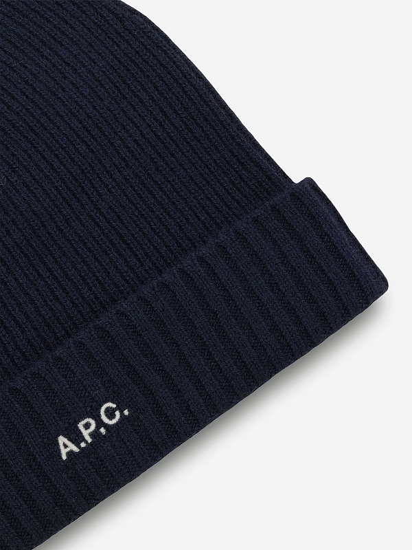 Шапка муж A.P.C. WVBCZ-M25091 IAK DARK NAVY - 1
