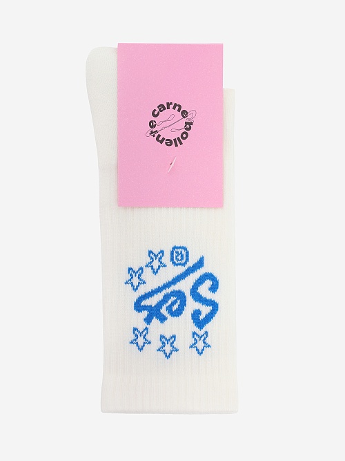Носки муж Carne Bollente SS26SK0204 White - 0