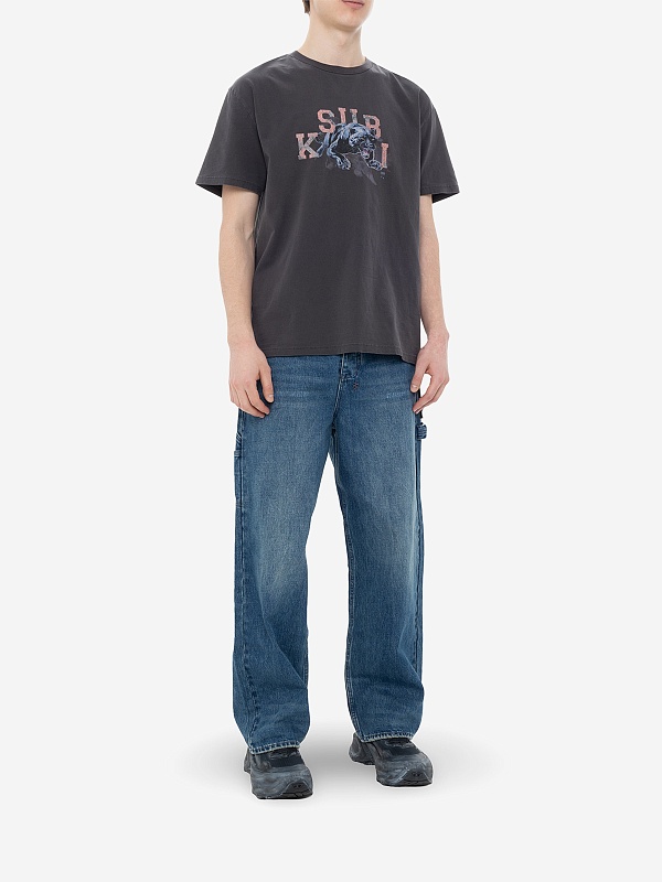 Футболка муж Ksubi MPF24TE046 BLACK - 2