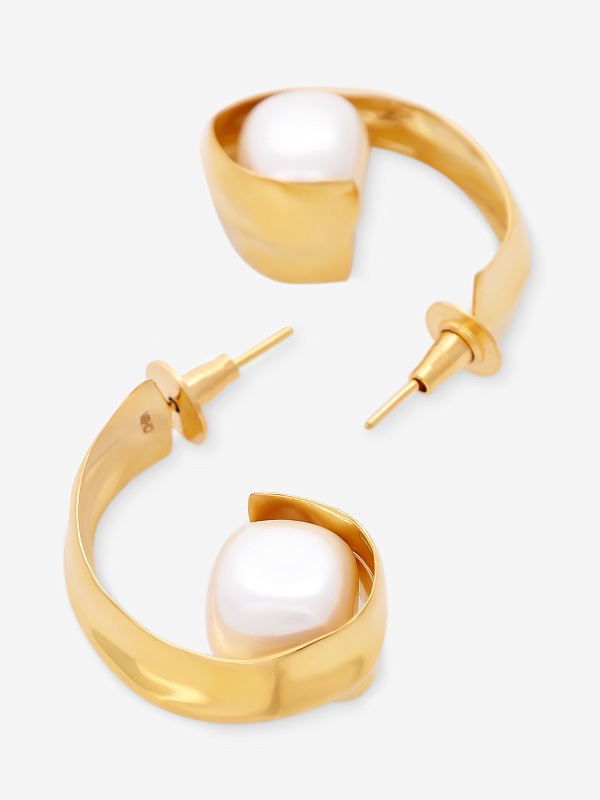 Серьги жен MISHO MOTE02 Gold - 1