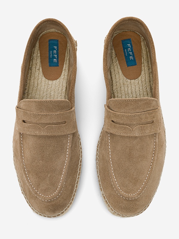Эспадрильи муж Fefe Napoli MOCVISION BEIGE - 4