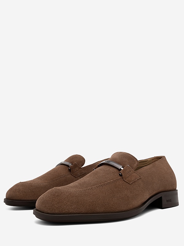 Лоферы муж Hugo Boss 50516632 260 Medium Beige - 3