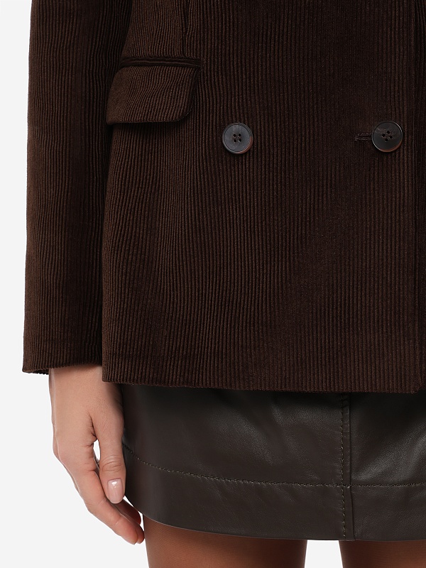 Жакет жен MAX&CO 2626046044200 002 DARK BROWN - 5