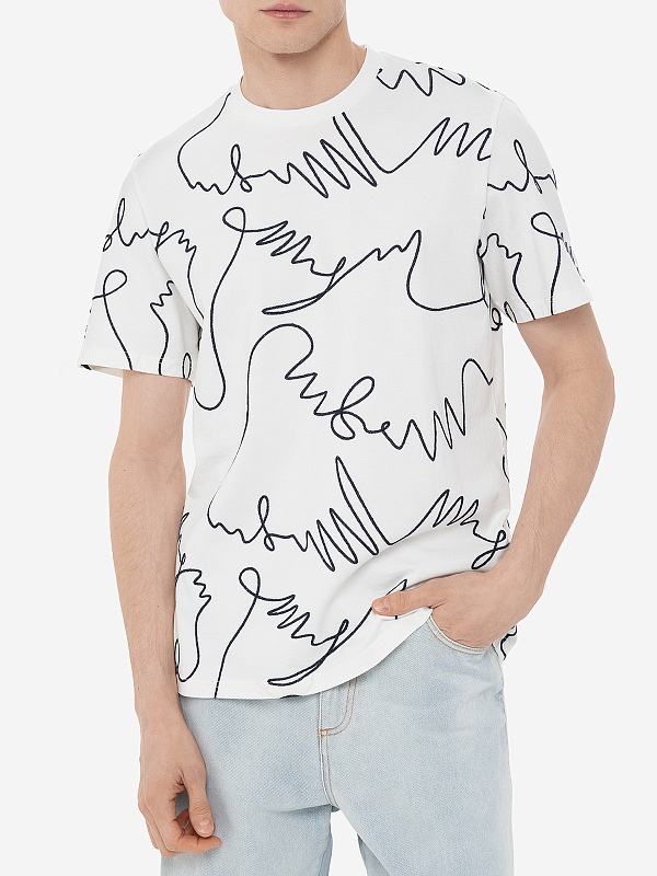 Футболка муж MSGM 3840MM93 257098 02 - 3