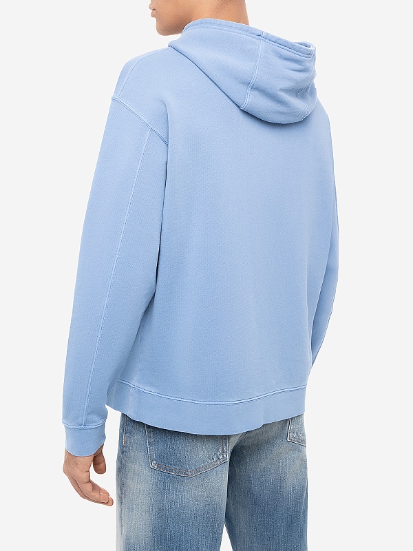 Худи муж Carne Bollente AW25H0101 Off-Blue - 4