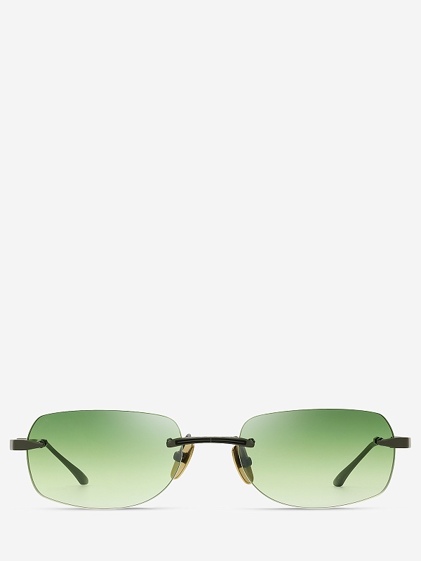 Солнцезащитные очки Leisure Society LS Meursault RUTHENIUM 24K Green Gradient 54 18 145 - 1