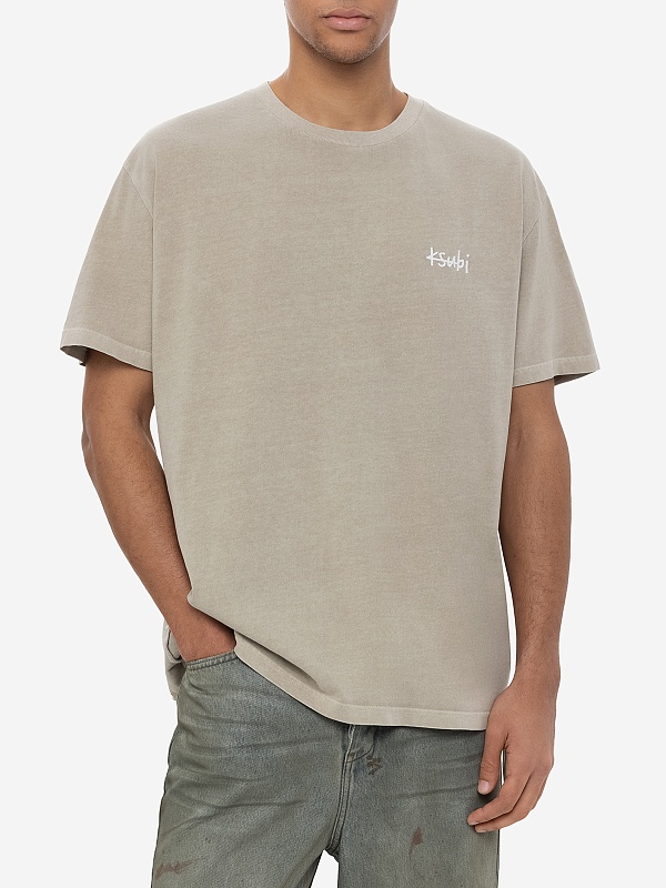 Футболка муж Ksubi MPF25TE021 tan - 2