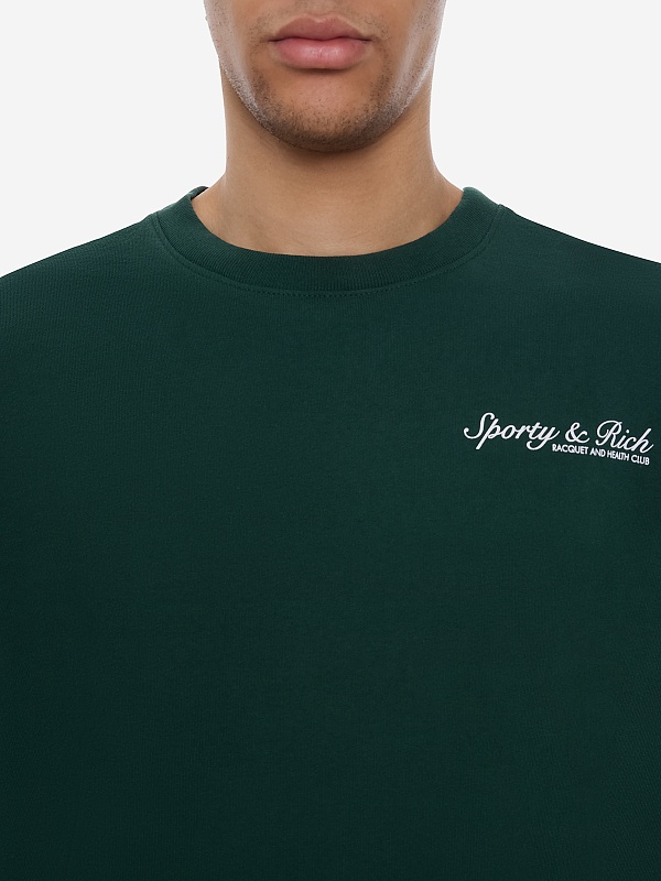 Толстовка муж Sporty & Rich ST07161325GR10 Forest - 5