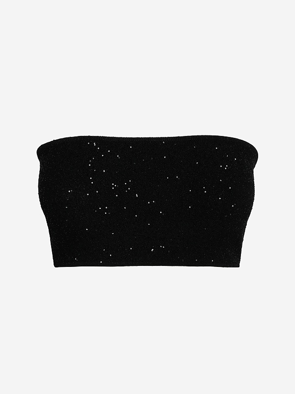 Топ жен Burka kn26-t005 Черный - 0