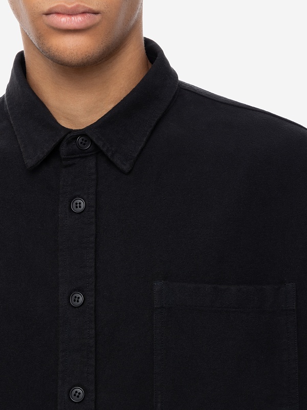 Рубашка муж John Elliott E047F9210A Black - 4