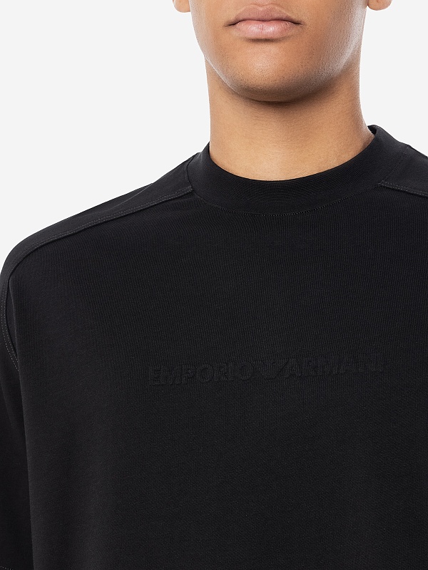 Футболка муж Emporio Armani 3D1T76 1JWZZ 0999 NERO - 5