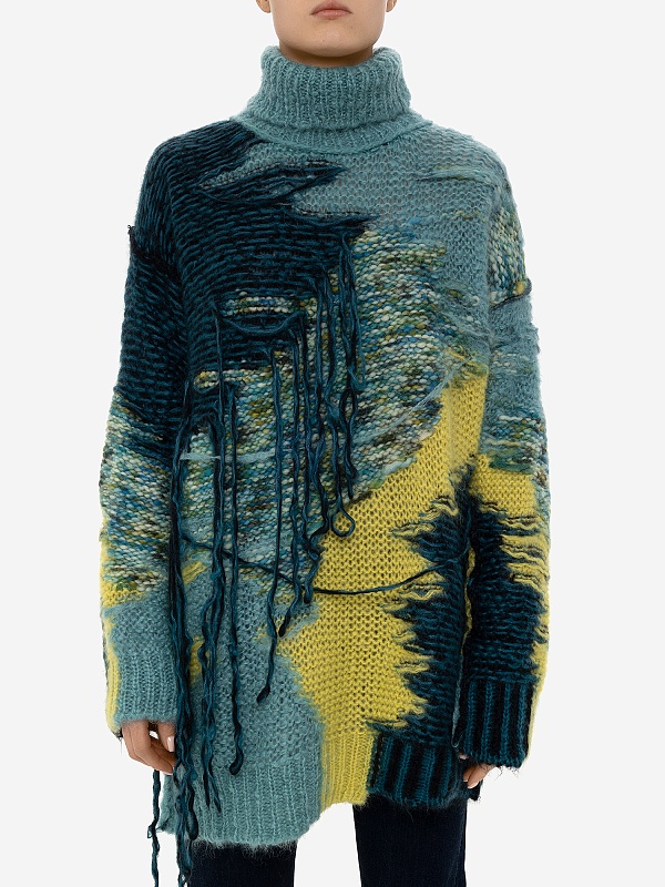 Водолазка жен Isabel Benenato DK51 24 TURQUOISE - 3