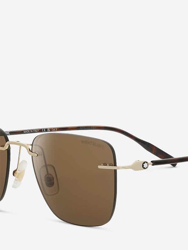 Солнцезащитные очки Montblanc MB0470S 003 54 19 145 - 3