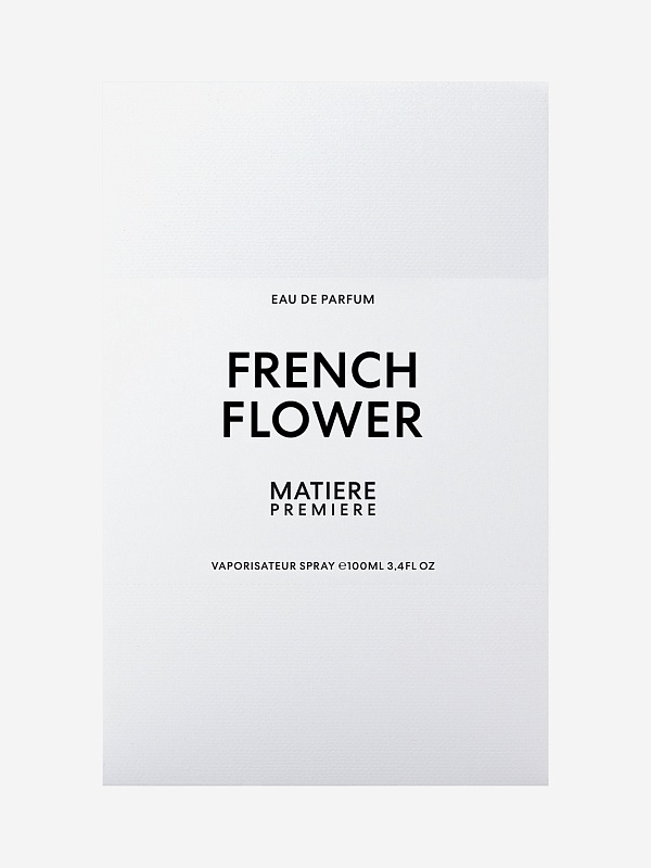 Парфюмерная вода унисекс MATIERE PREMIERE 3770007317759 FRENCH FLOWER 100мл - 1
