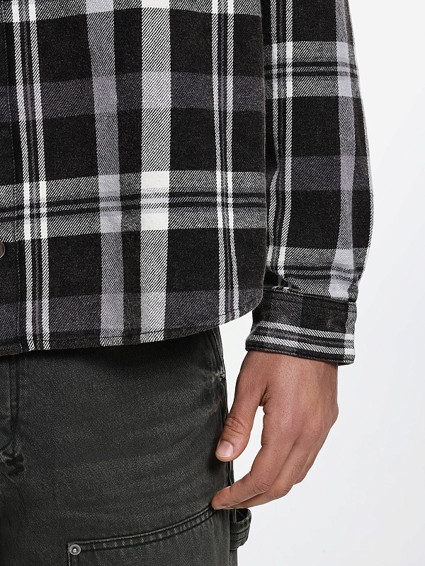 Рубашка муж Ksubi MFA25SH017 BLACK - 4