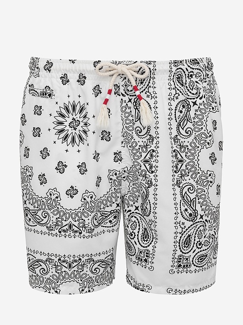 Плавки муж MC2 Saint Barth CAP0001 05587D BANDANNA ROUND 0100 - 0