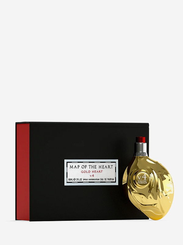 Парфюмерная вода унисекс MAP OF THE HEART 9348939000113 GOLD HEART V.4 90 мл - 2