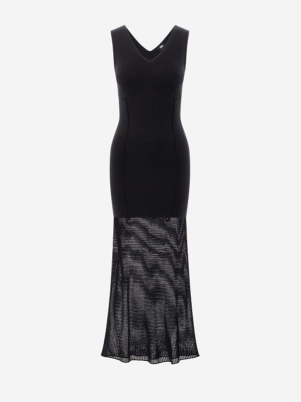 Платье жен Burka kn25-d001 (170-176) Черный - 5