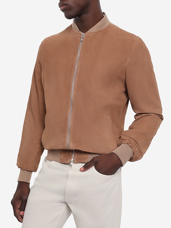 Куртка кожаная муж Barba Napoli 53200 18 BEIGE - 3