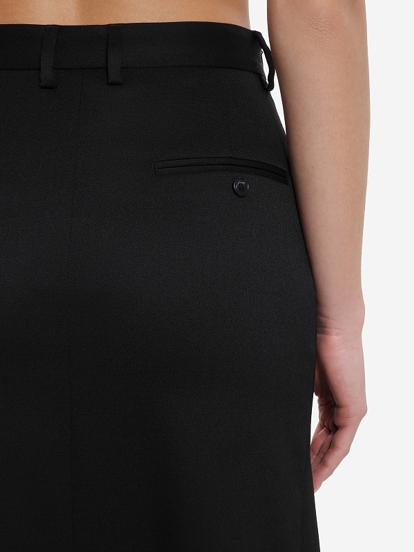 Юбка жен MM6 S52MI0021 S47848 900 - 4