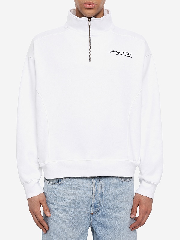 Толстовка муж Sporty & Rich ST09875325WH01 White - 3