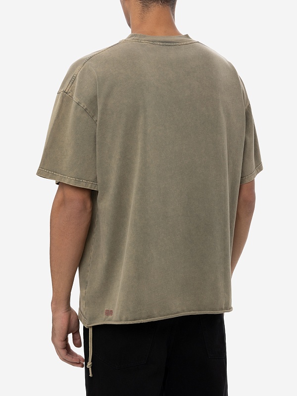 Футболка муж Ksubi MPF25TE012 green - 3