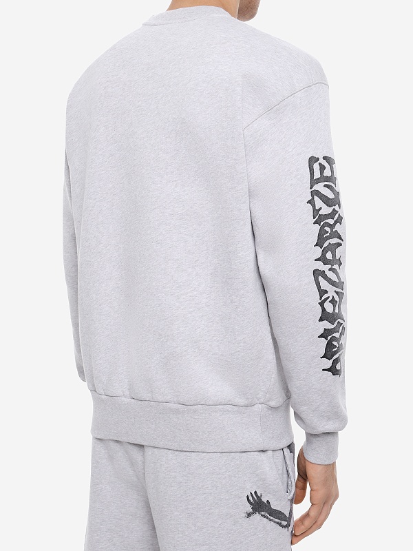 Толстовка муж Aries AR2000505 GREY MARL - 5