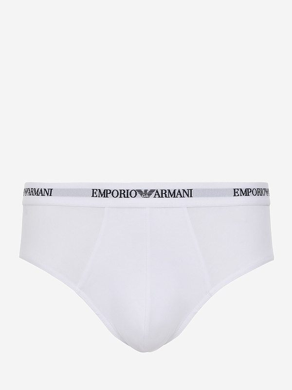 Набор (трусы 3 пары) муж Emporio Armani EM000258 AF14132 M0042 WHITE/AR.BLUE/BLACK - 2