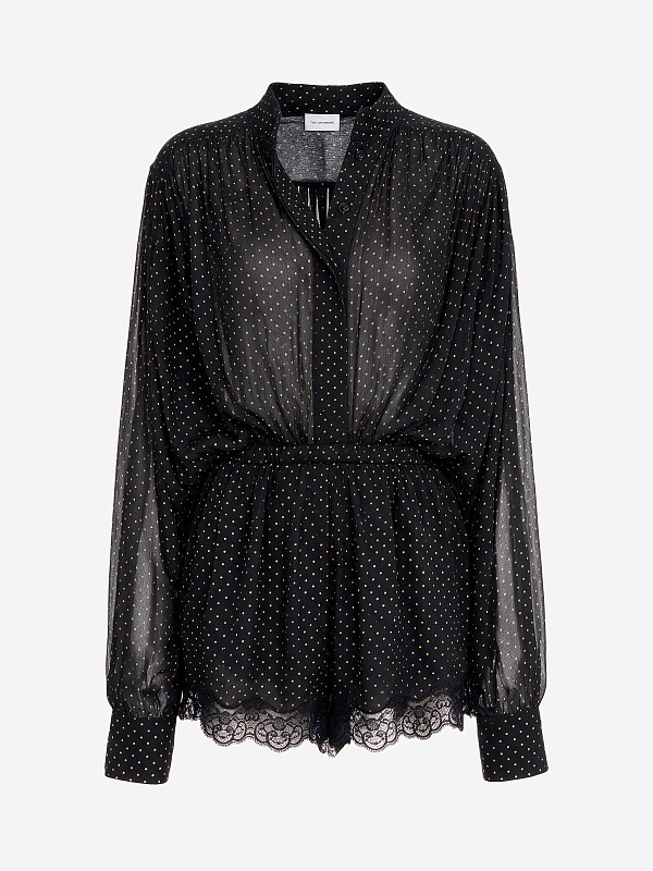 Комбинезон жен THE ANDAMANE T200164A TNV149 POIS BLACK/AMBER - 0