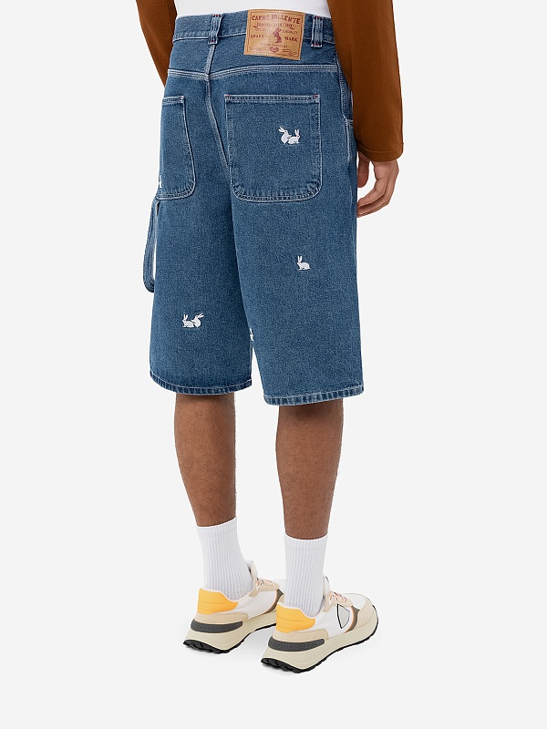 Шорты муж Carne Bollente SS25SH0202 Washed Blue - 3