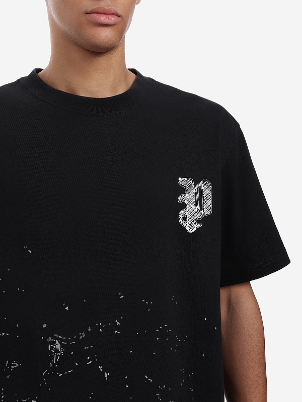 Футболка муж PURPLE P117-HBSP425 BLACK - 4