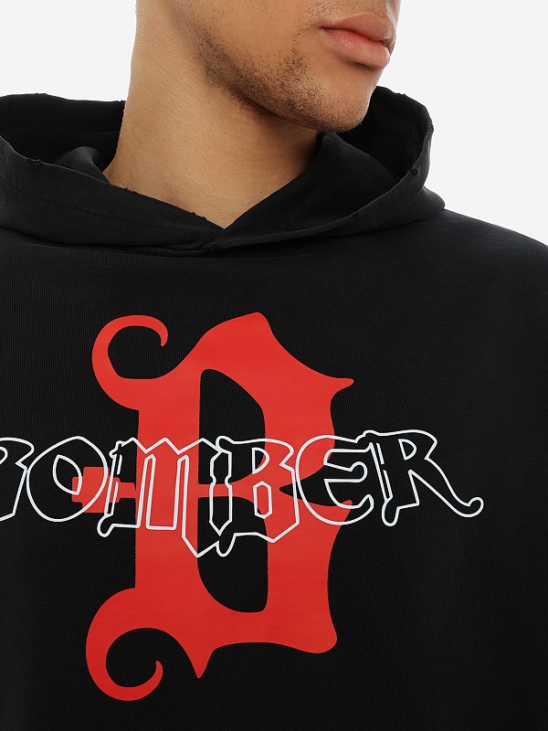 Худи муж BOMBER SS26N028 - 5