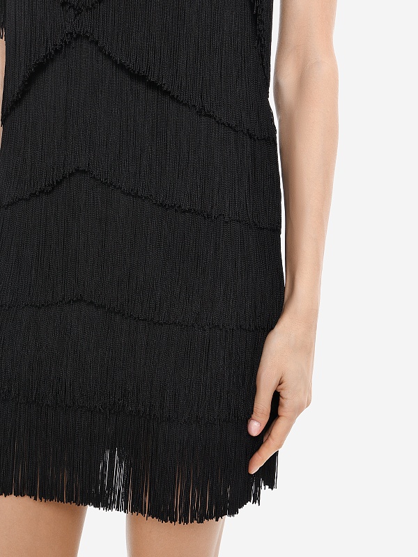 Платье жен Norma Kamali ST1233PF984001 BLACK - 4