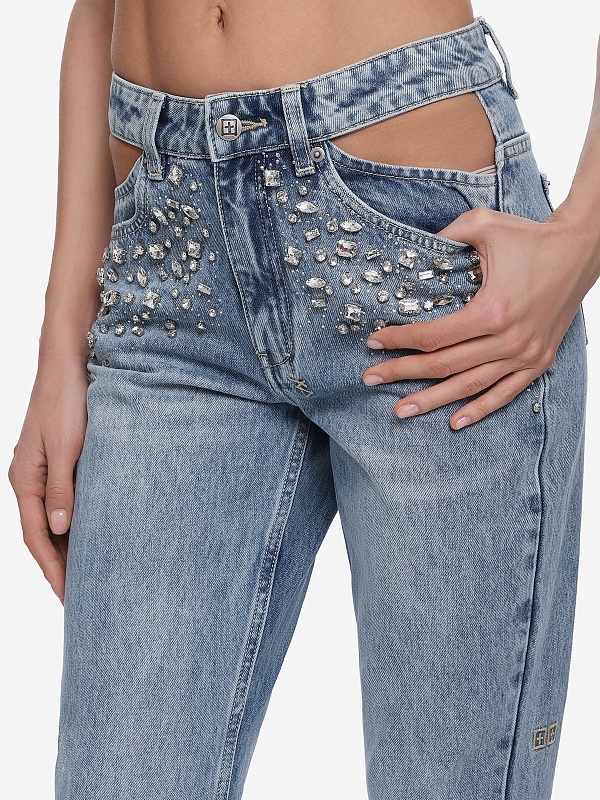 Джинсы жен Ksubi WPS26DJ025 denim - 4