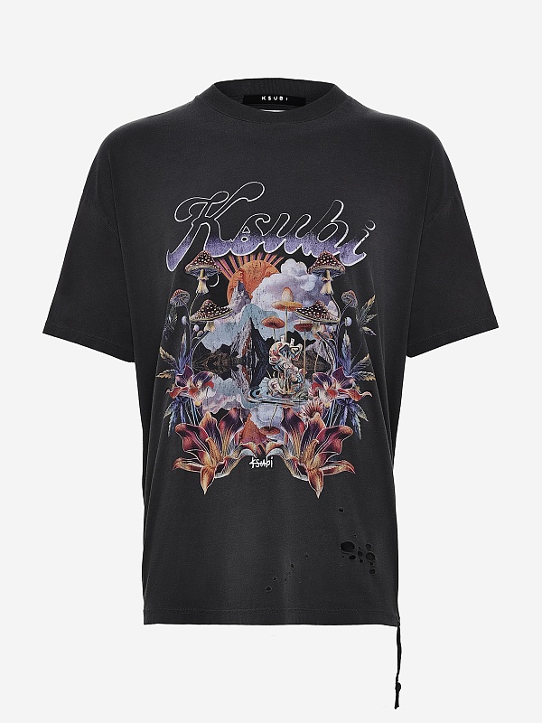 Футболка муж Ksubi MPF25TE020 black - 5