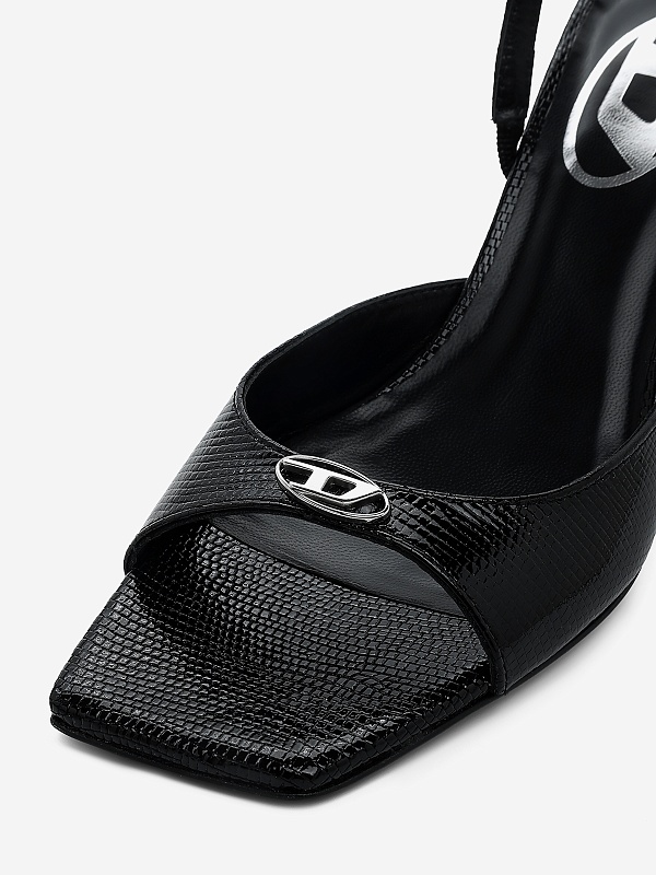 Босоножки (каблук) жен Diesel Y03763 P8660 T8013 - 4