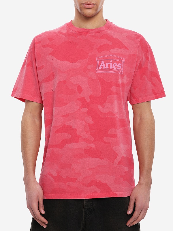 Футболка муж Aries AR6000105 PINK - 3