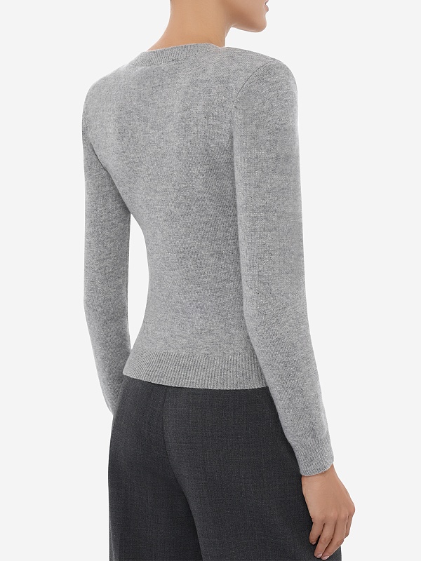 Свитер жен Self-Portrait AW26-149TA-GR GREY - 4