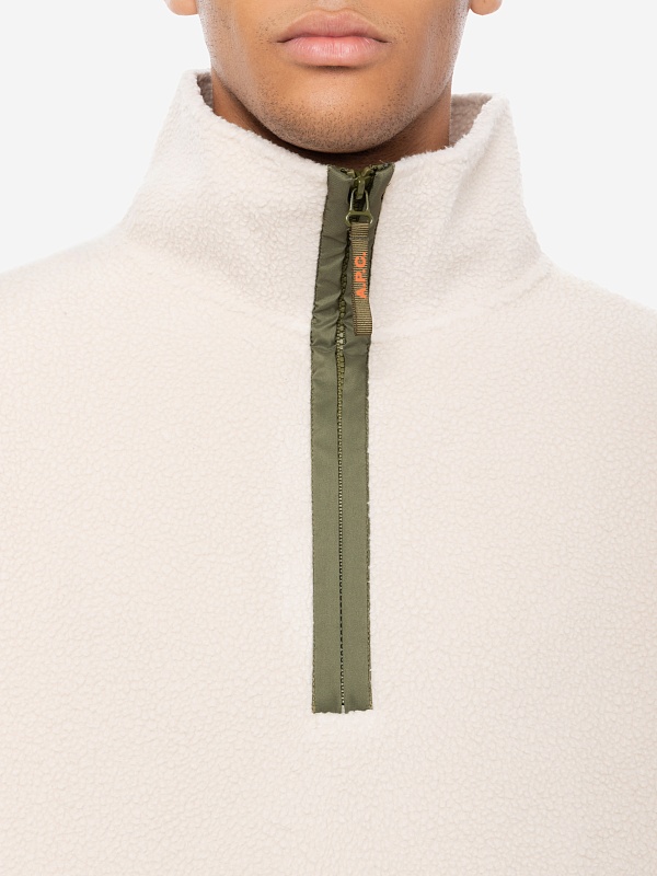 Толстовка муж A.P.C. PSAIF-H27990 ACC OFF WHITE - 4