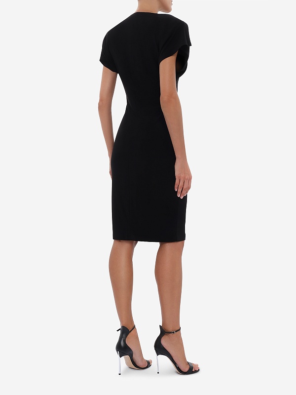 Платье жен Norma Kamali KK1263PLT45001 BLACK - 3
