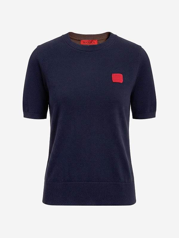Топ жен MAX&CO 2626366013200 002 NAVY - 0