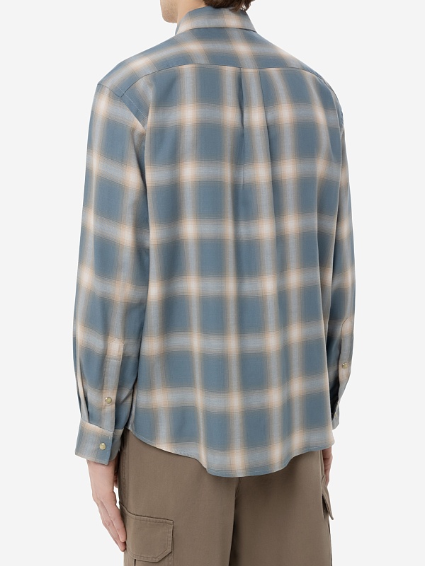 Рубашка муж Tonywack BD12SH04 SKY BLUE - 4