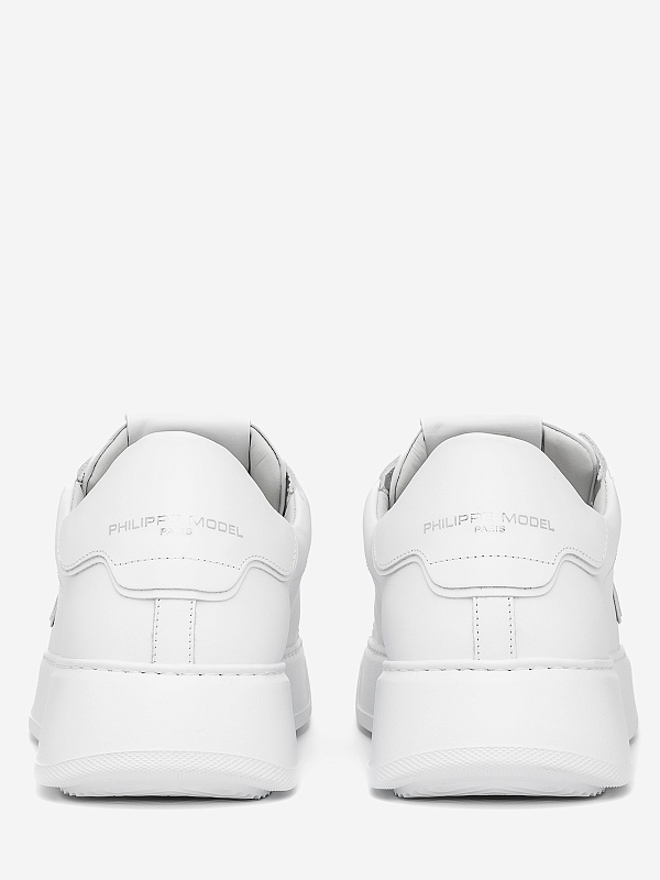 Полуботинки Philippe Model BTLUV001 TEMPLE LOW MAN VEAU BLANC - 4